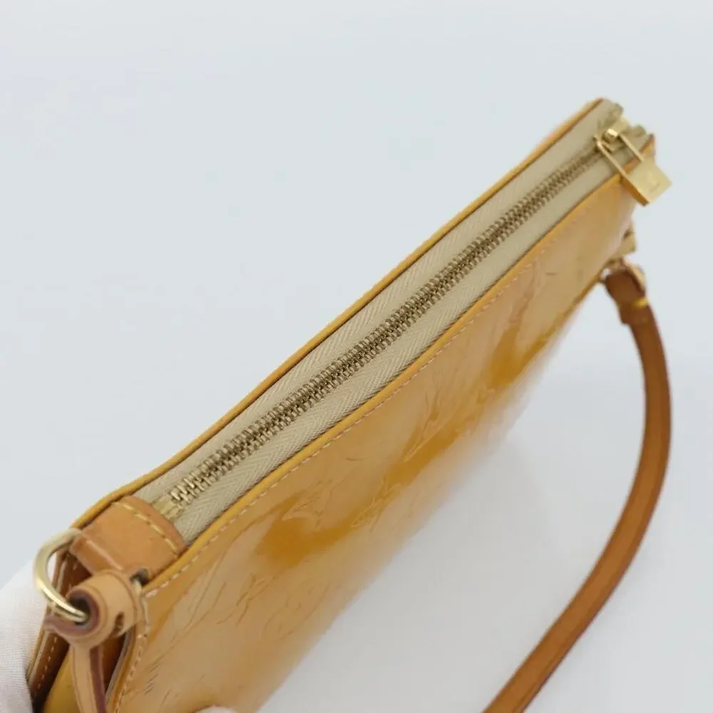 Louis Vuitton Monogram Vernis Lexington Pouch Accessory Beige